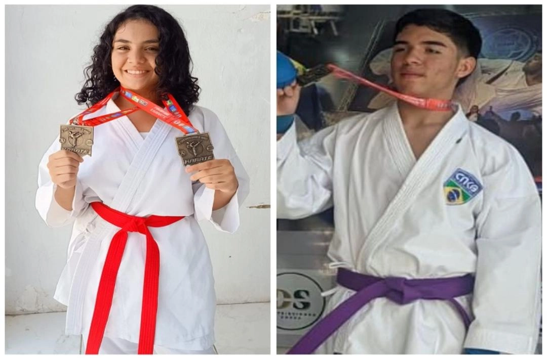 Alunos do Colégio Paulo Freire conquistam medalhas em competição de karatê em Campo Grande do Piauí