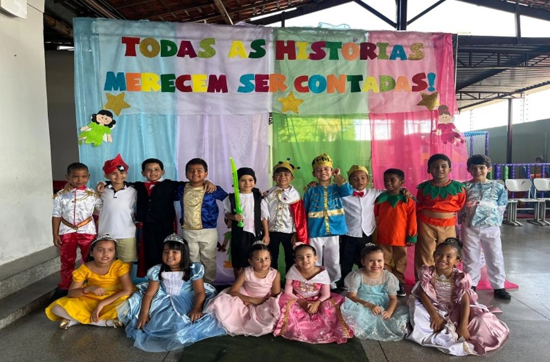 Colégio Paulo Freire celebra o Dia Nacional do Livro Infantil com alunos da Educação Infantil