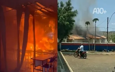 Incêndio atinge salas de aula do campus da Uespi em Uruçuí