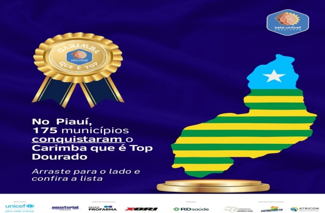 São Miguel do Fidalgo conquista Carimbo Dourado do Selo UNICEF 2025-2028