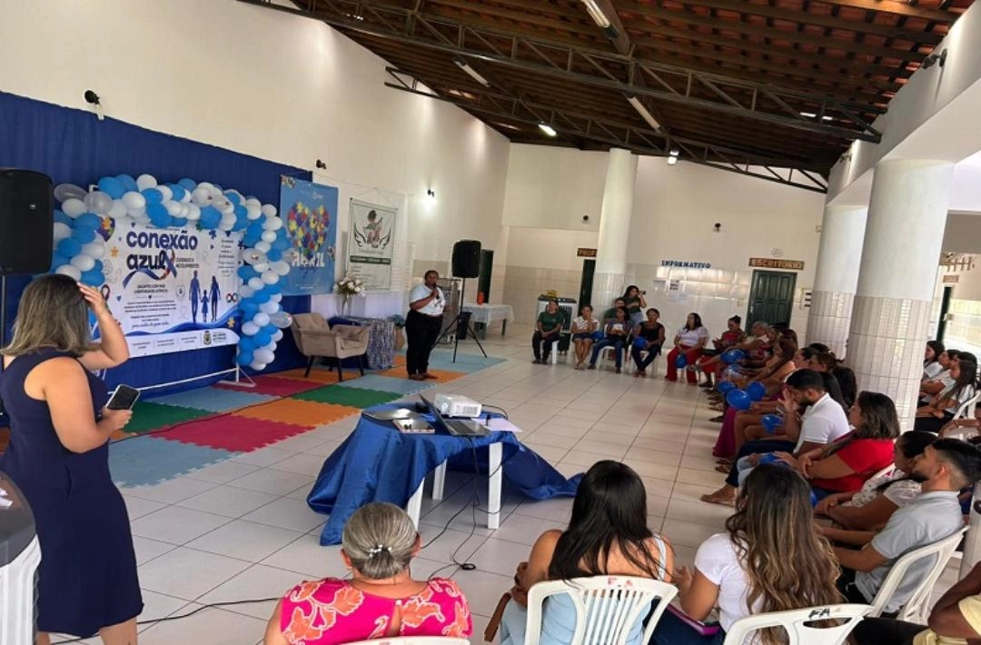 Conexão Azul reúne famílias atípicas em tarde de acolhimento e cuidados em São Miguel do Fidalgo