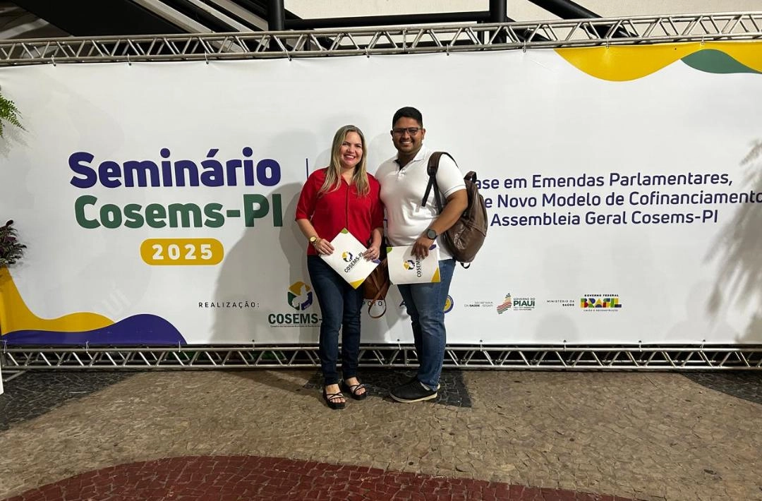 São Miguel do Fidalgo participa de debates sobre recursos federais e atenção básica no seminário do Cosems-PI