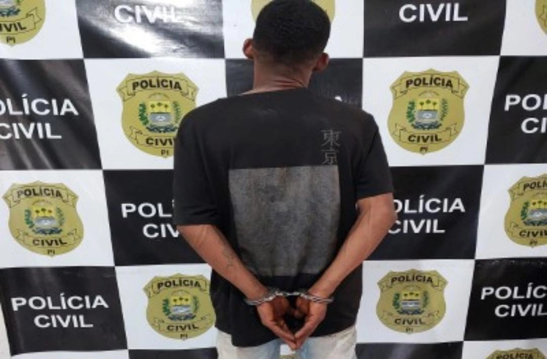 Polícia Civil prende suspeito de furto na Escola Municipal Orlando de Carvalho, em Oeiras