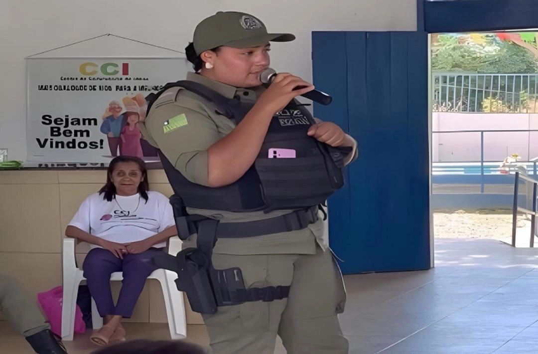 Polícia Militar promove atividade educativa sobre direitos e prevenção à violência em Oeiras