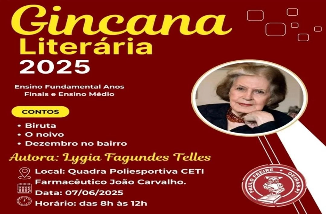 Colégio Paulo Freire realiza Gincana Literária com contos de Lygia Fagundes Telles