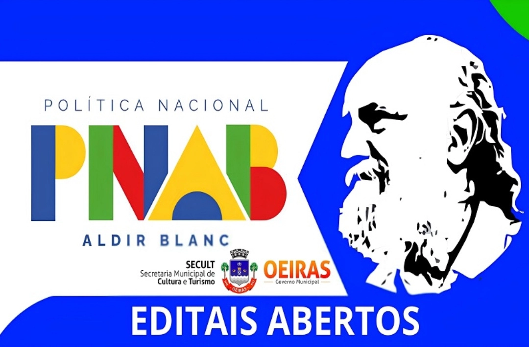 Oeiras abre inscrições para dois editais da PNAB com prêmios culturais e bolsas de formação