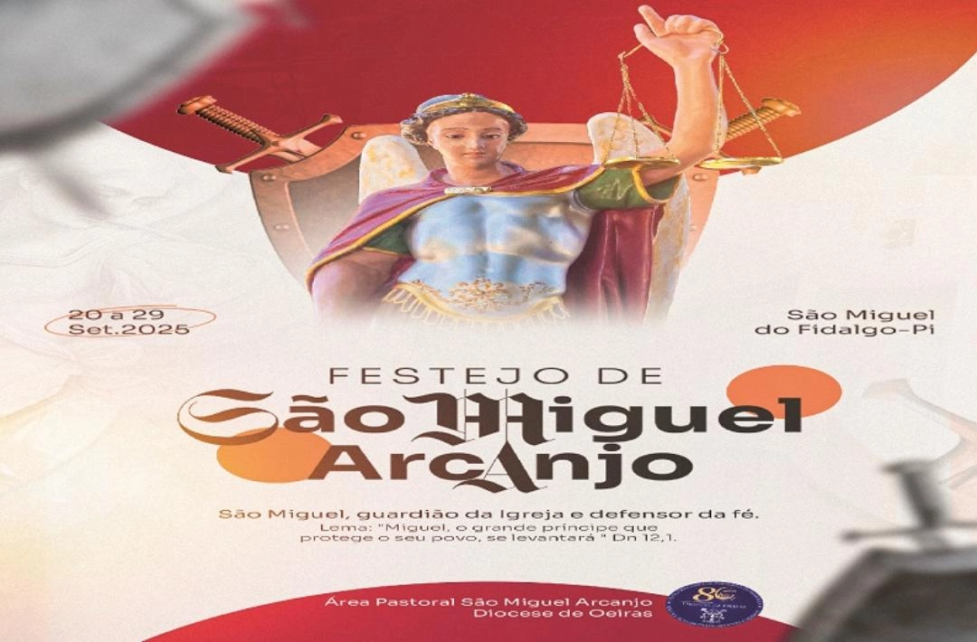 Festejo de São Miguel Arcanjo acontece de 20 a 29 de setembro em São Miguel do Fidalgo. Confira a programação!
