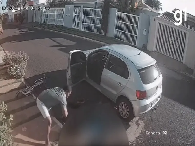 Homem de São João da Varjota usa carro para derrubar ex da bicicleta e esfaqueá-la em MG