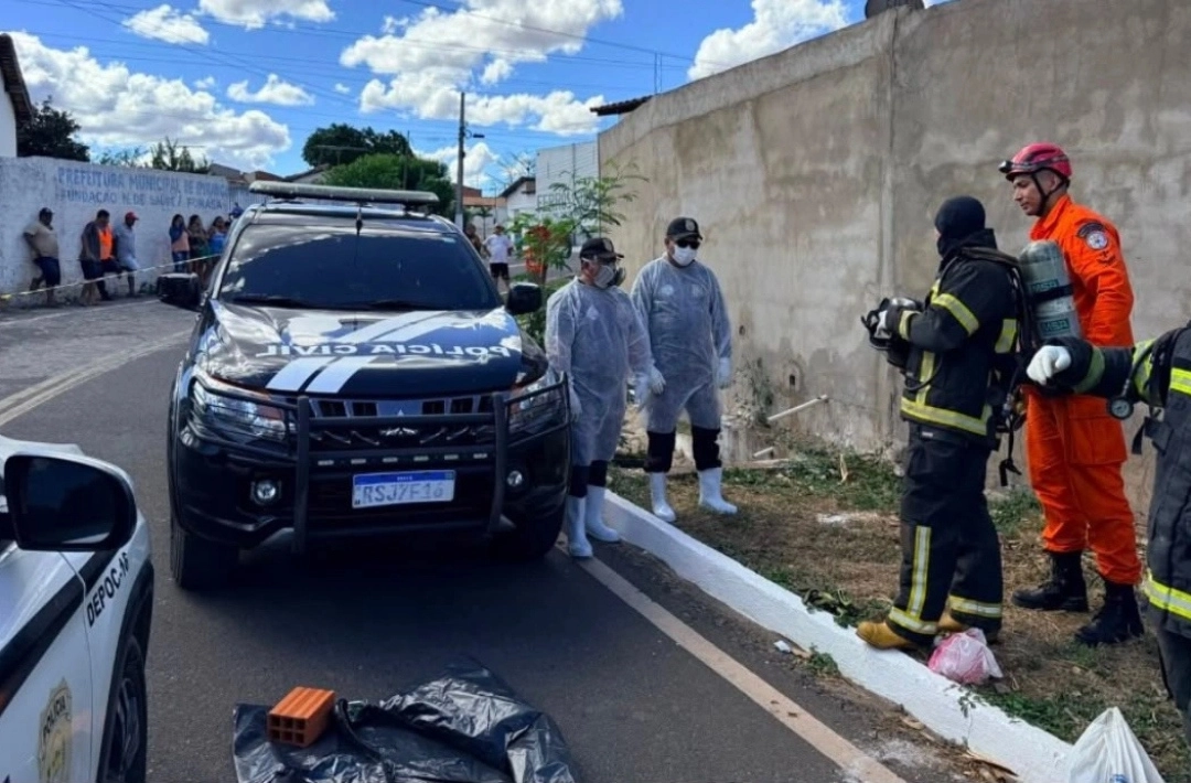 Homem é encontrado morto em bueiro no Centro de Ipiranga do Piauí