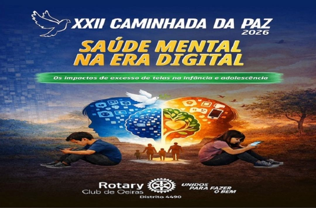 Rotary Club de Oeiras apresenta Projeto da XXII Caminhada da Paz 2026 em reunião com parceiros institucionais
