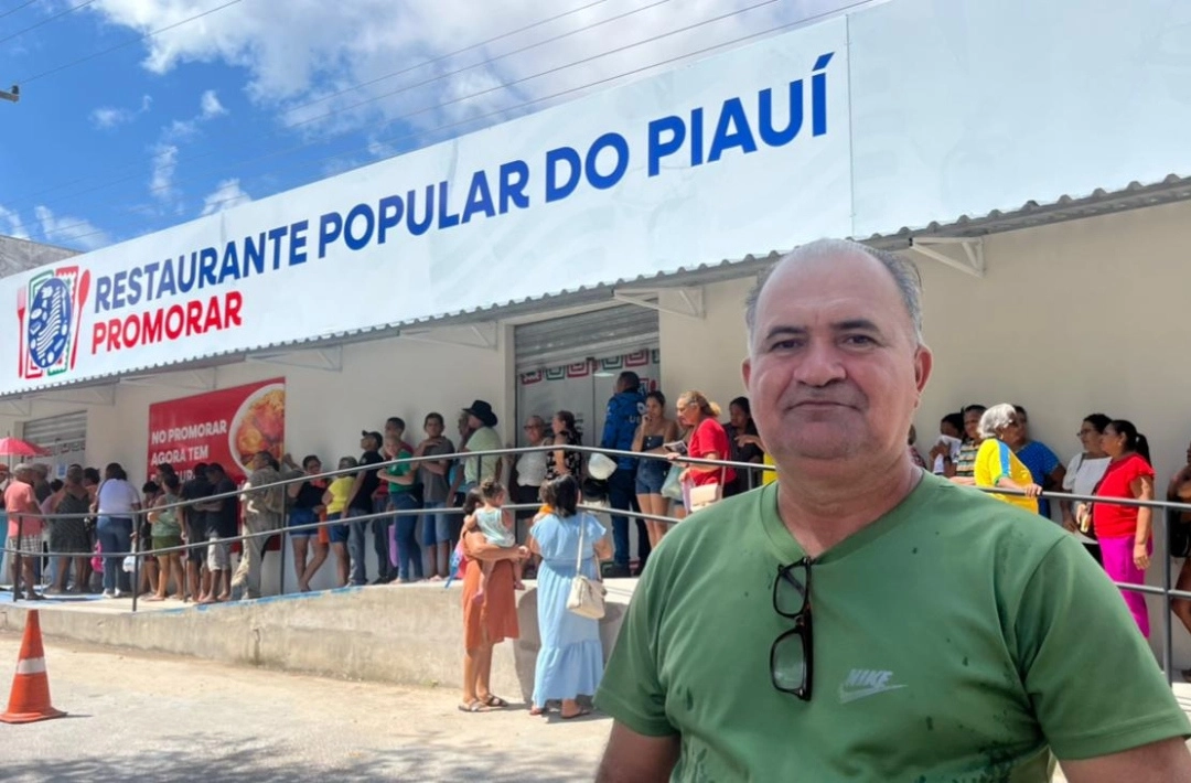 Governo do Piauí inaugura restaurante popular na zona sul com almoço a R$ 1; Rafael Fonteles destaca segurança alimentar