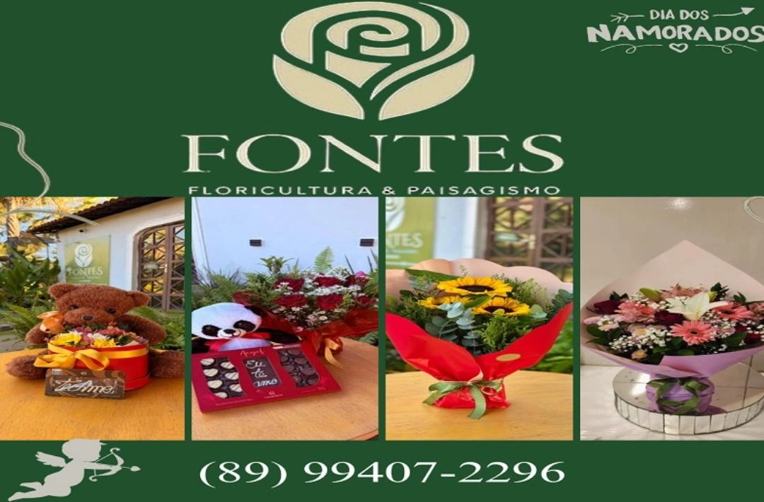 Floricultura Fontes celebra o Dia dos Namorados com flores e presentes para marcar momentos especiais