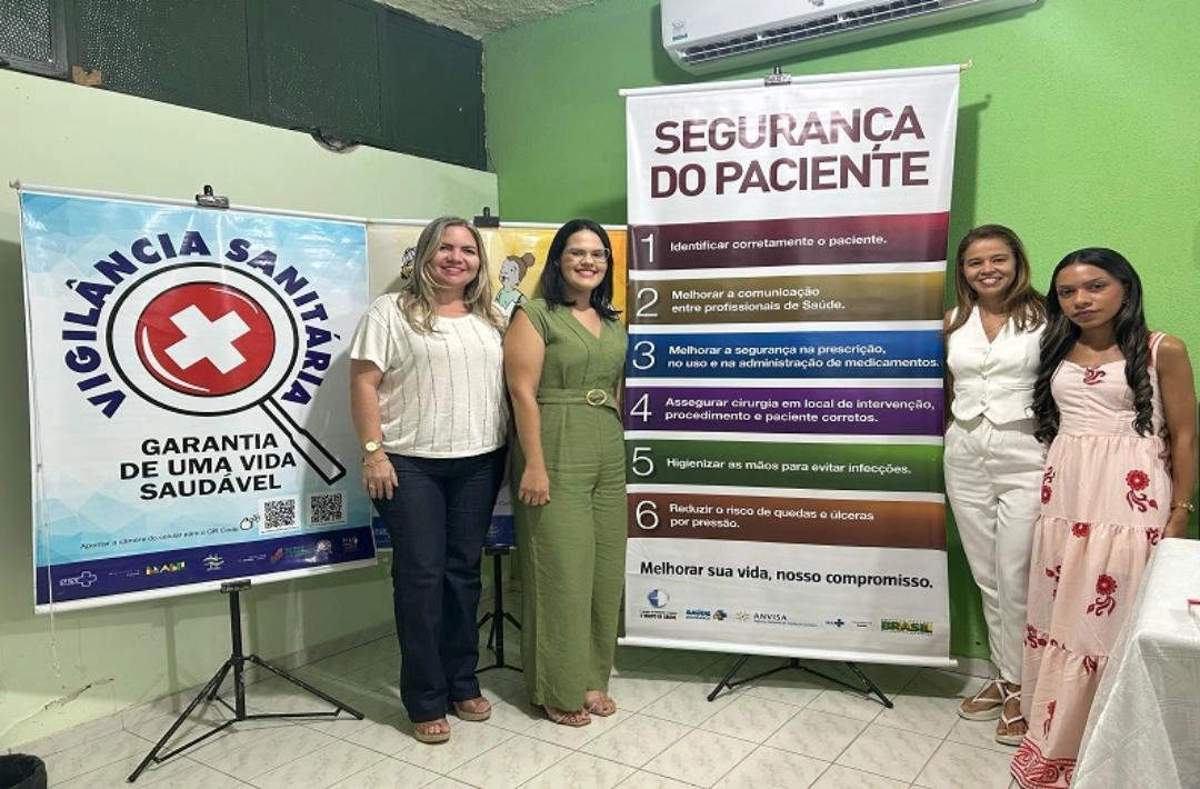 São Miguel do Fidalgo participa de oficina sobre segurança do paciente e saúde do trabalhador em Floriano