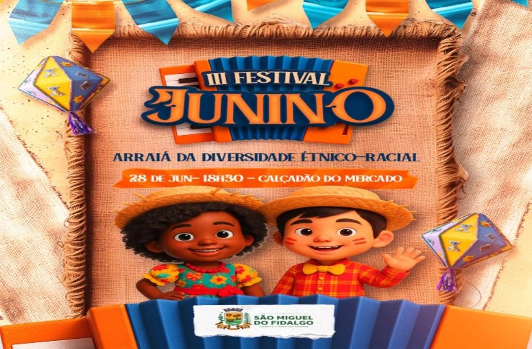 III Festival Junino celebra diversidade étnico-racial em São Miguel do Fidalgo