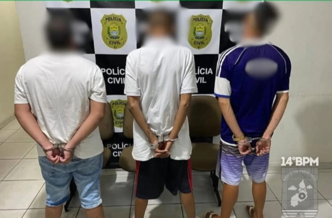 Moto furtada em Colônia do Piauí é encontrada em Oeiras e três suspeitos são presos