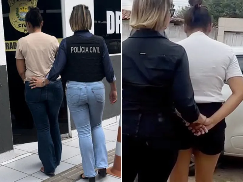 Mulheres são presas suspeitas de golpe de R$ 10 mil na compra de bolos e roupas com PIX falso