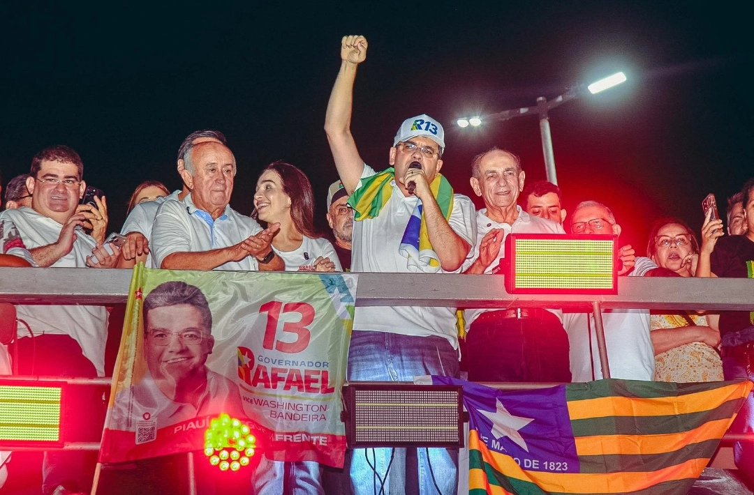 Rafael Fonteles comemora reeleição como governador mais votado do Brasil