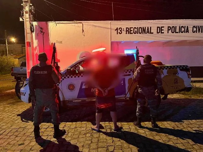 Homem é preso em Jaicós por tráfico de drogas e posse ilegal de arma de fogo