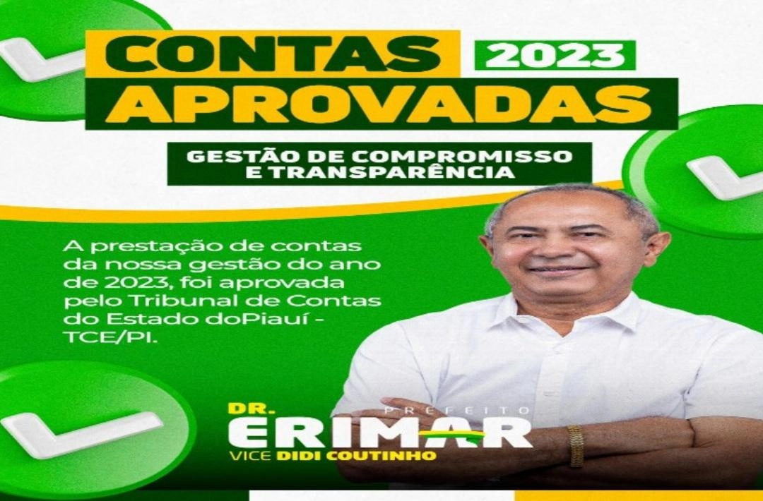 Tribunal de Contas aprova contas da gestão municipal de 2023 em São Miguel do Fidalgo