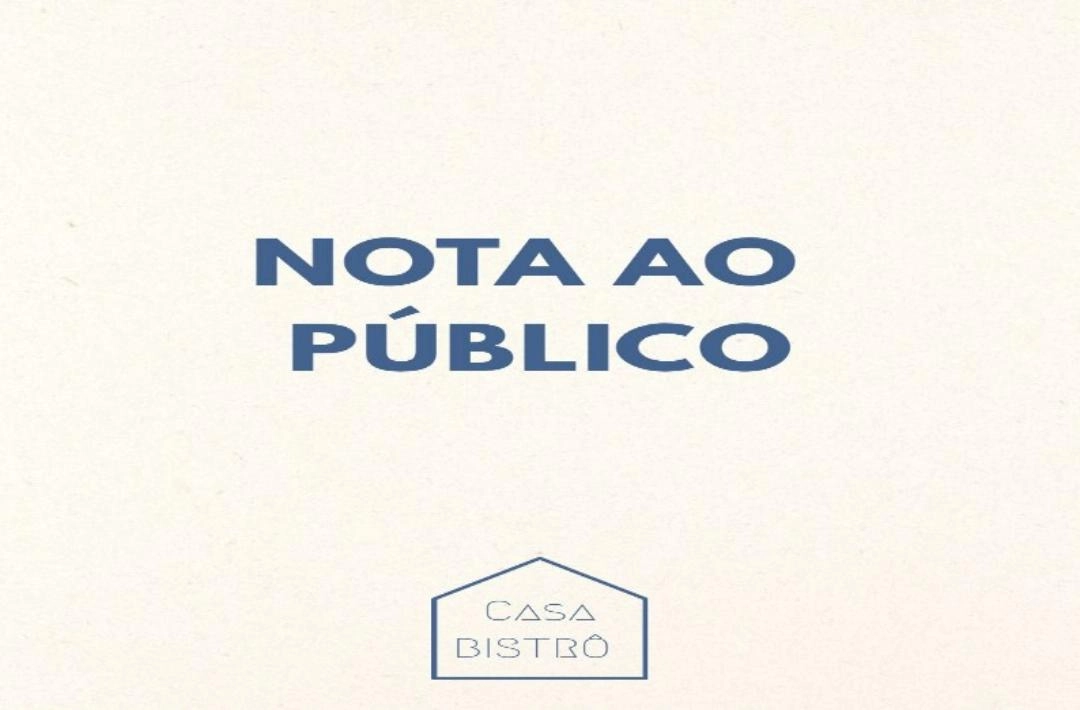 Casa Bistrô divulga nota após tentativa de associação a descarte irregular de resíduos