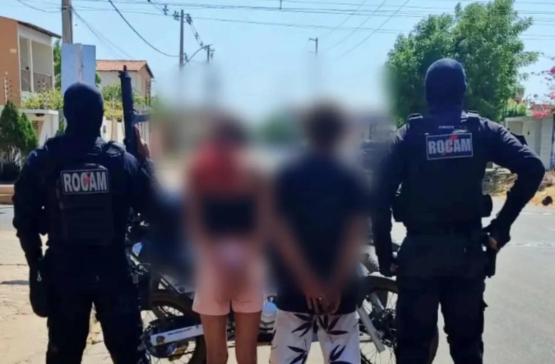 PM prende casal por tráfico e apreende 86 invólucros de drogas em Picos