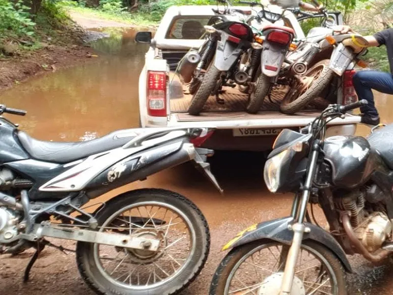 Operação  da Polícia Civil de Oeiras resulta na recuperação de oito motos furtadas na região