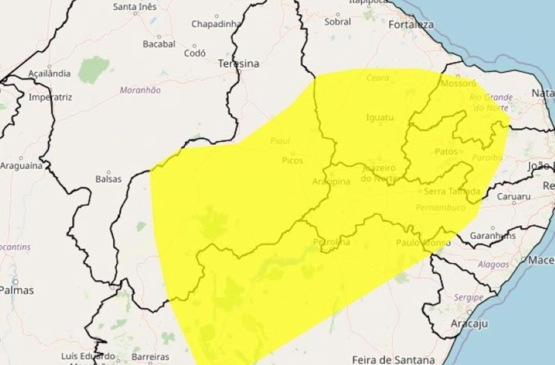 Após semanas de calor, Piauí deve ter mudança no tempo a partir do dia 19
