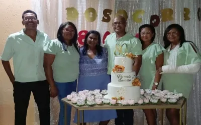 Família Sousa realiza grande festa pelos 80 anos da Senhora Maria do Socorro Pereira de Sousa