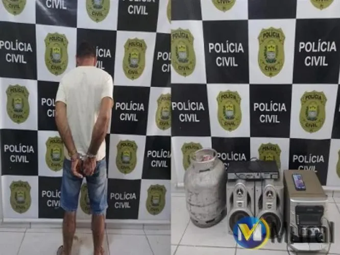 Polícia Civil de Oeiras prende receptador após furto em residência