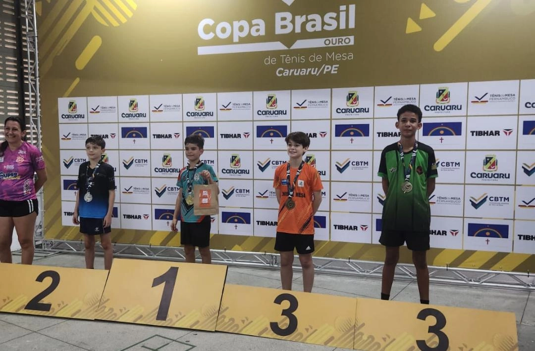 Associação Oeirense de Tênis de Mesa conquista medalha em competição nordestina com mais de 800 atletas