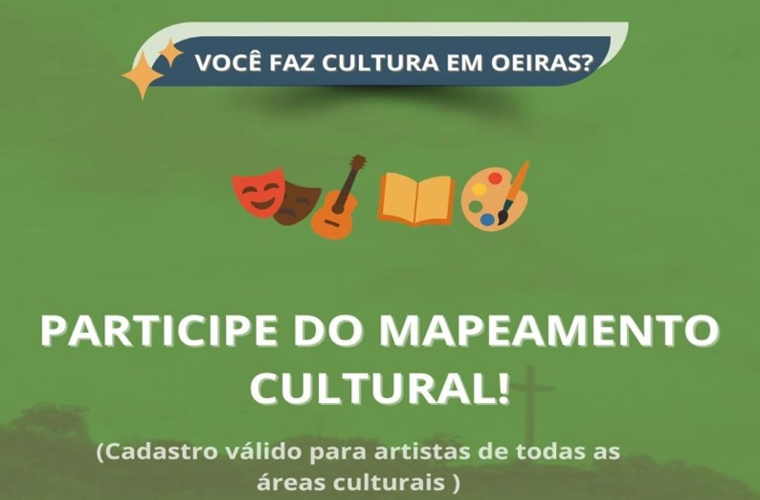 Secretaria de Cultura de Oeiras lança novo cadastro de artistas e fazedores de cultura