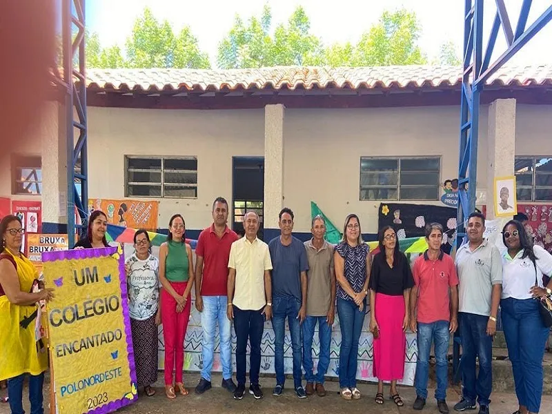 Prefeito Erimar Soares participa do I Festival Cultural na Escola Municipal Polonordeste