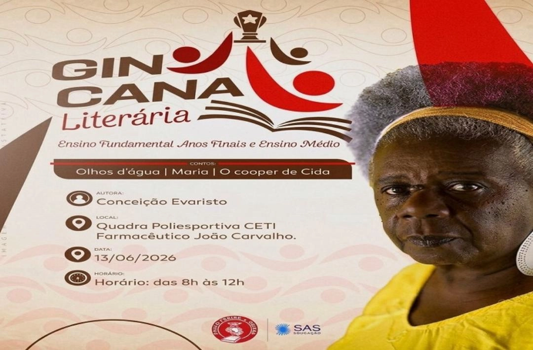 Colégio Paulo Freire realiza Gincana Literária 2026 com estudos sobre Conceição Evaristo