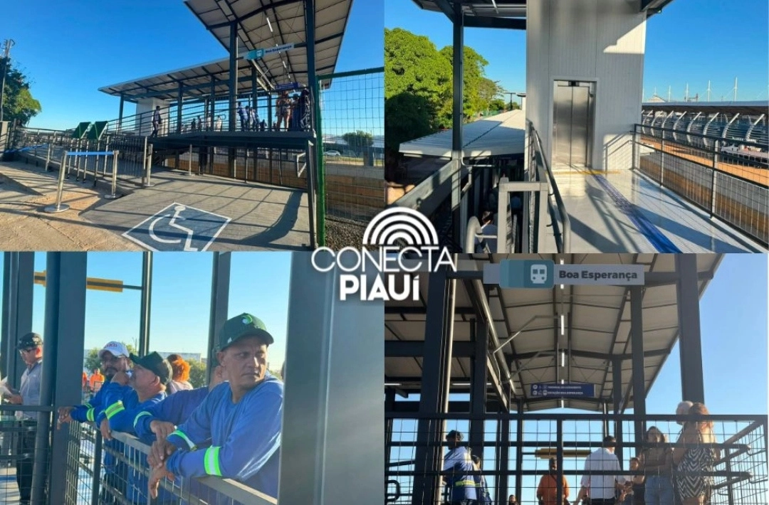 Rafael Fonteles inaugura Estação Boa Esperança e amplia Metrô de Teresina