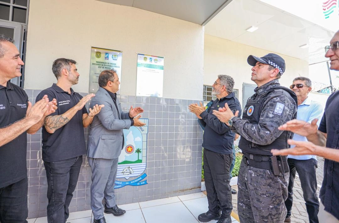 Governo do Estado inaugura Unidade Integrada de Segurança Pública em Inhuma e amplia serviços de cidadania digital