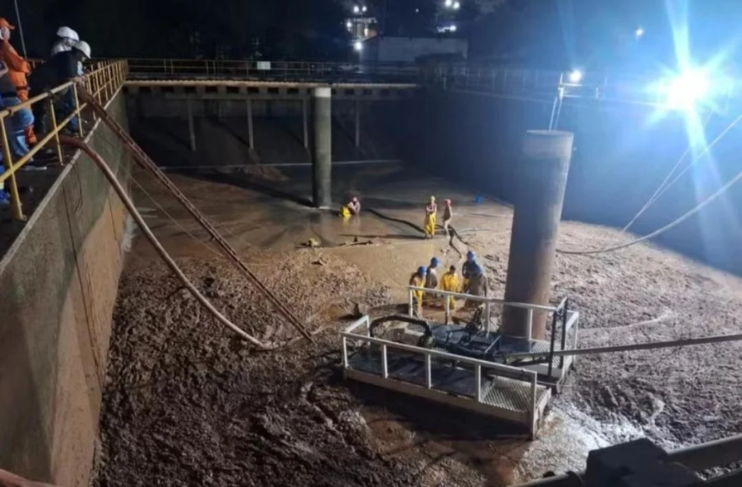 Trabalhador da Águas de Teresina morre após ser sugado por tanque em estação de tratamento de água