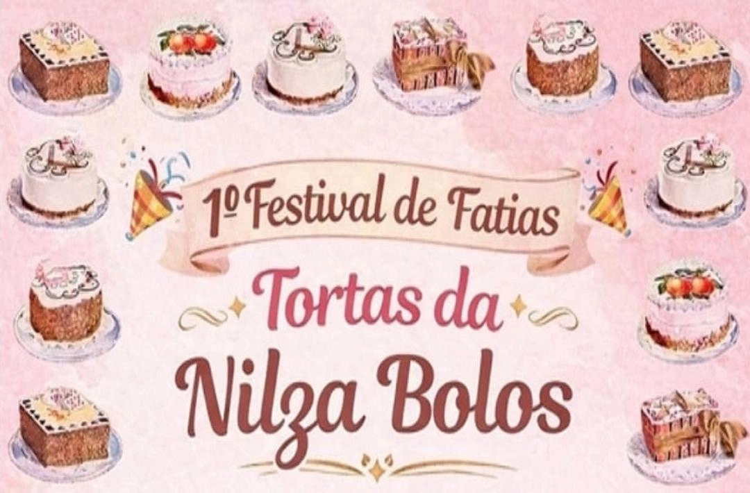 Festival de fatias das Tortas da Nilza Bolos acontece dia 14 de março em Oeiras