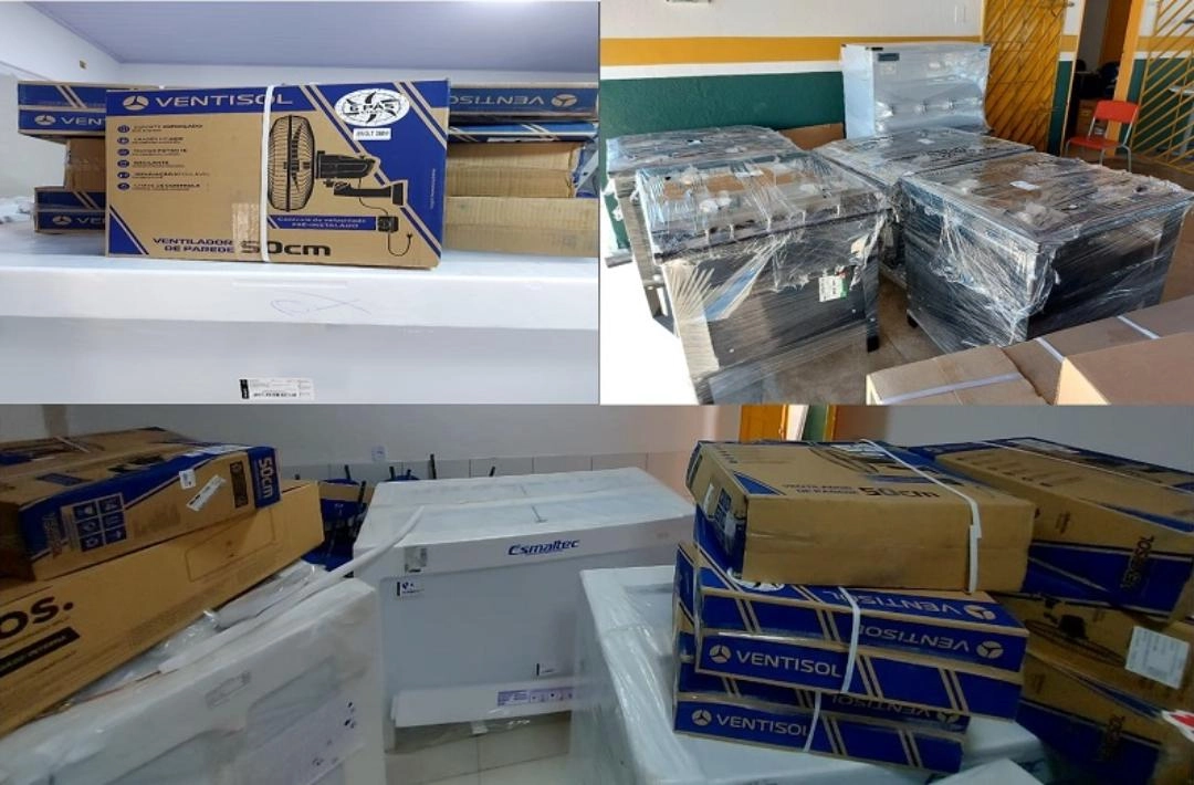 Escolas municipais de Colônia do Piauí recebem novos equipamentos e móveis