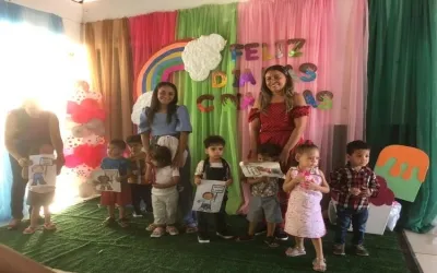 Escolas Municipais de São Miguel do Fidalgo celebram semana da criança com alegria e diversão