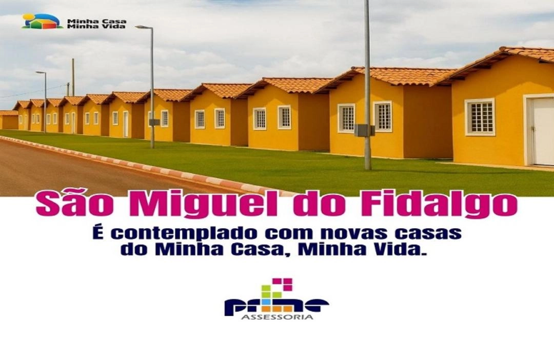 São Miguel do Fidalgo recebe mais 20 unidades habitacionais do Minha Casa, Minha Vida