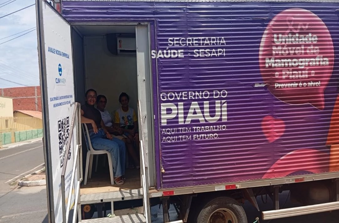 Carreta da Mamografia realiza 133 exames em São Miguel do Fidalgo