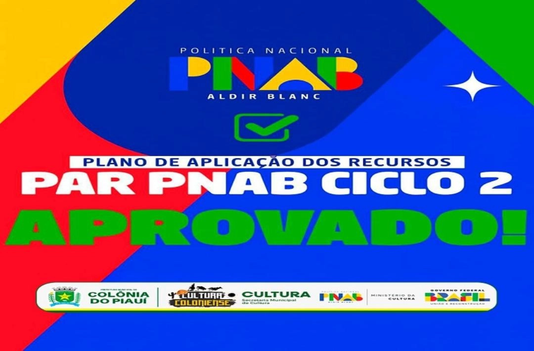 Colônia do Piauí tem plano de aplicação da PNAB habilitado para execução de projetos culturais