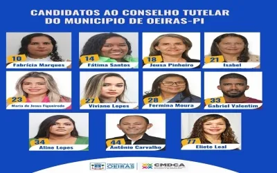 Oeiras escolhe novos membros do Conselho Tutelar neste domingo (1°); confira locais de votação