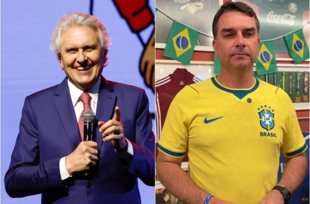 Caiado diz que currículo de Flávio Bolsonaro é a certidão de nascimento