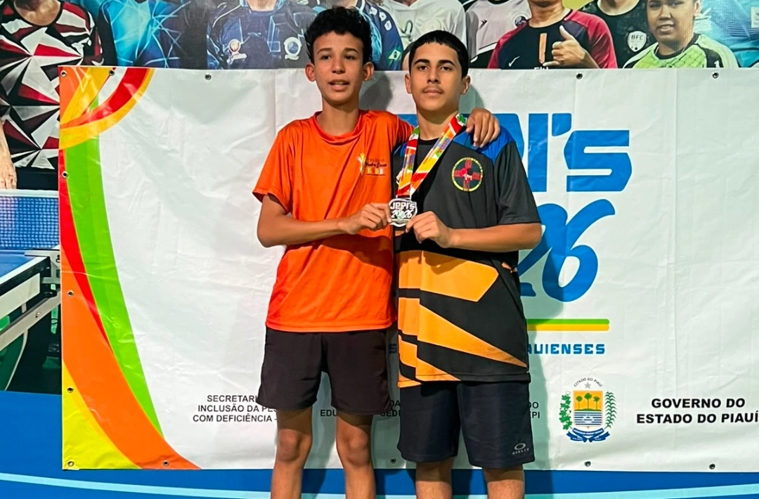 Francisco Gustavo e João Adelino garantiram classificação para representar o Piauí nos Jogos da Juventude e nos JEB’s