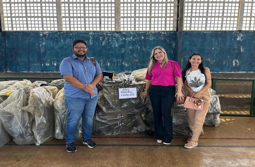 São Miguel do Fidalgo recebe novos equipamentos do Programa Passo à Frente