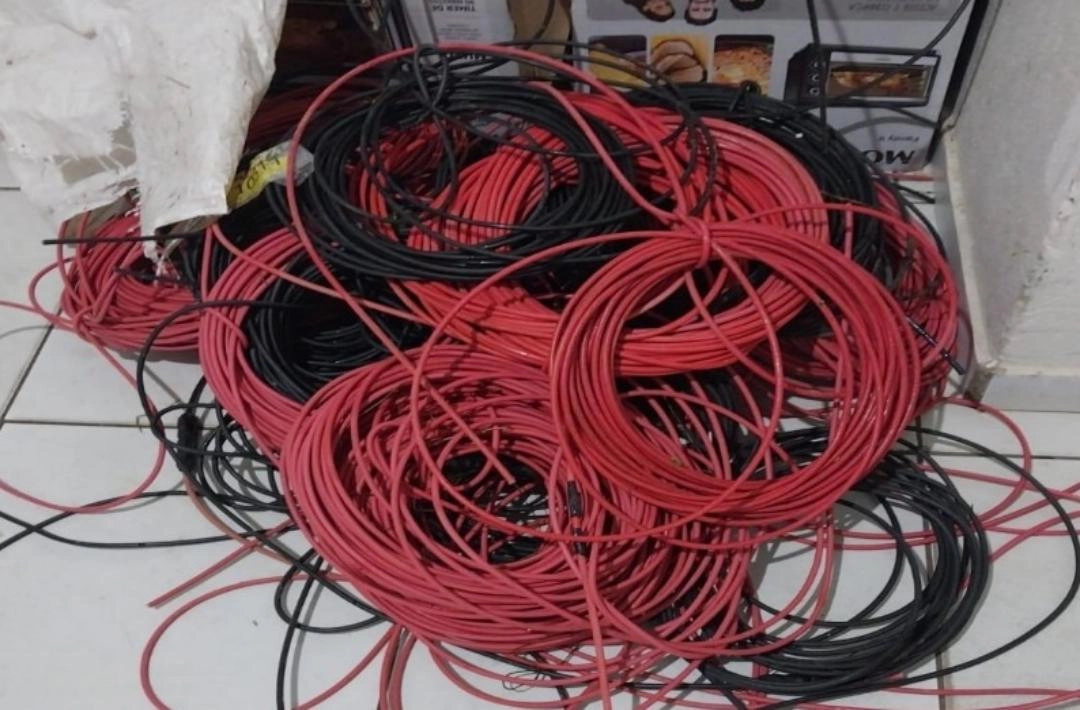 Suspeito é preso após furto de fios no bairro Uberaba I, em Oeiras