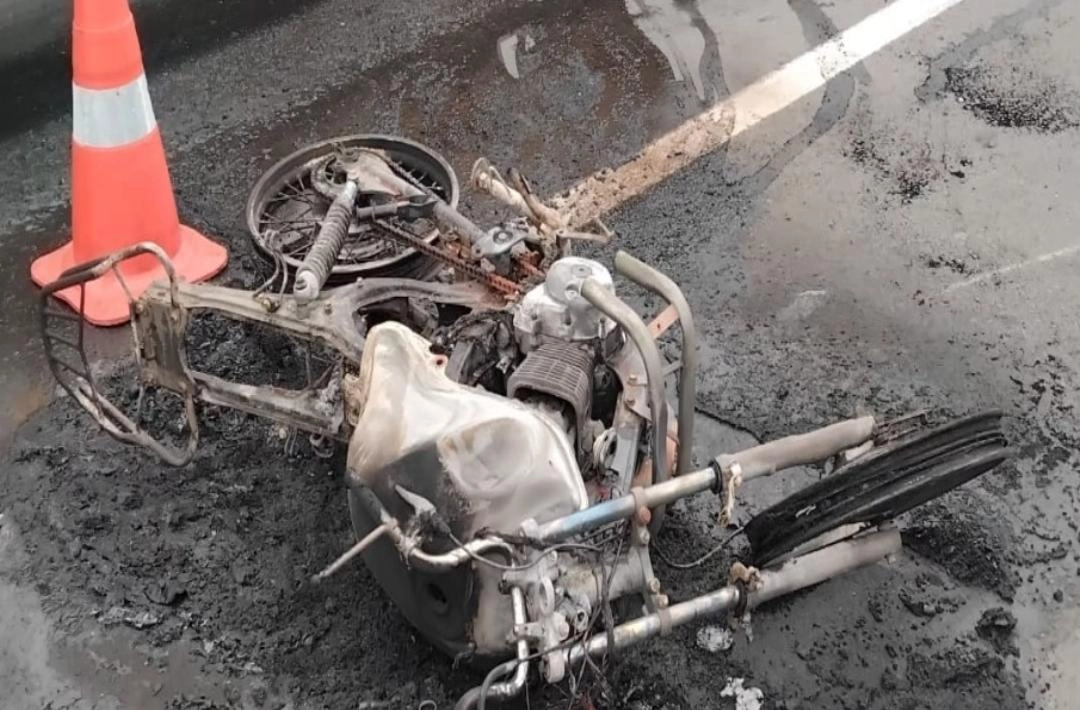 Homem morre e mulher fica ferida após acidente de moto na BR-316 em Teresina