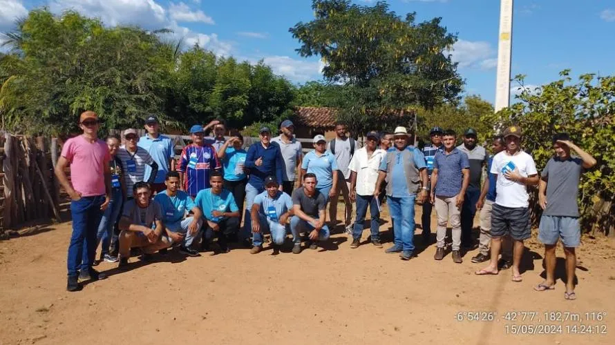 Agricultura realiza oficina de Caprinovinocultura para mais de 30 produtores na zona rural de Oeiras