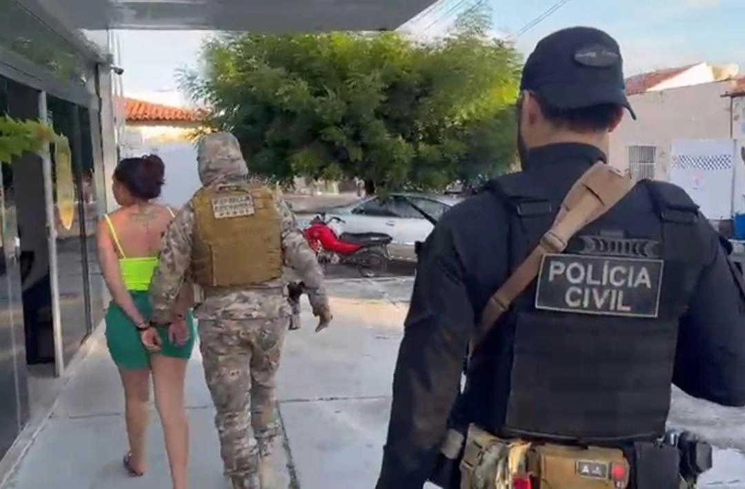 Mulher presa por tráfico há dois meses volta a ser detida em operação no Piauí